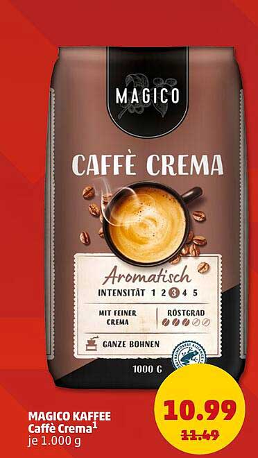 MAGICO KAFFEE Caffè Crema¹ je 1.000 g