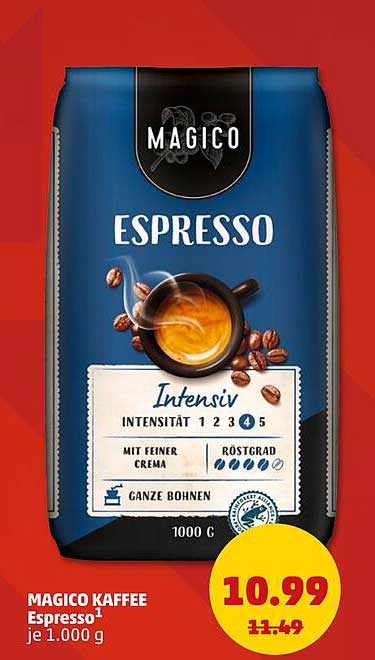 MAGICO KAFFEE Espresso je 1.000 g