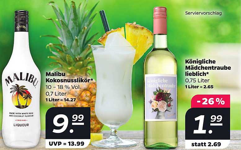Malibu Kokosnusslikör*