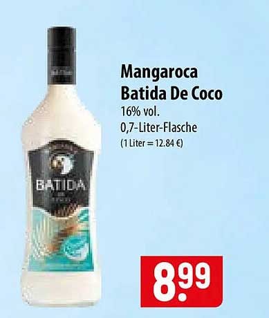 Mangaroca Batida De Coco