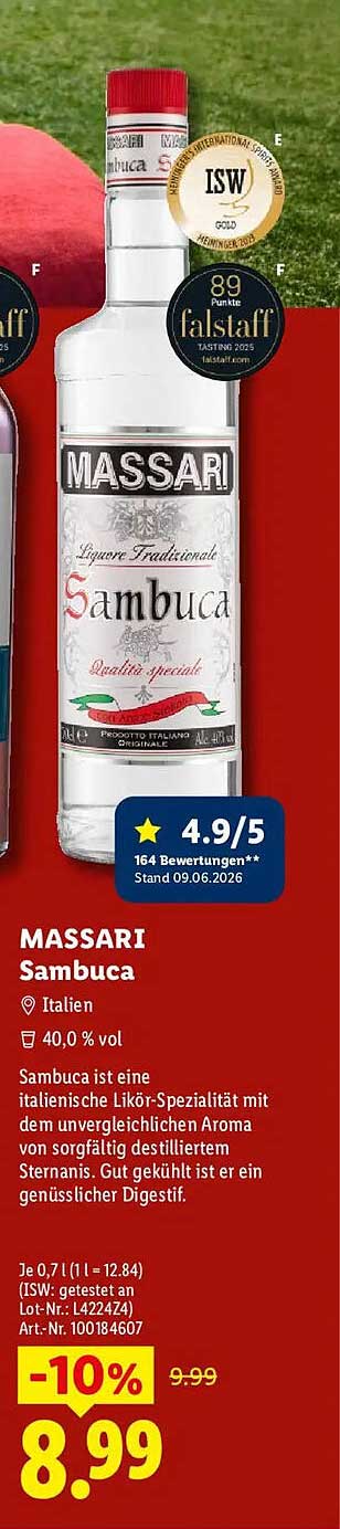 MASSARI Sambuca