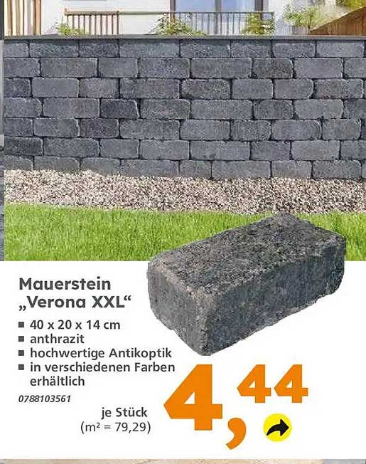 Mauerstein „Verona XXL“