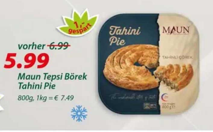 Maun Tepsi Börek Tahini Pie