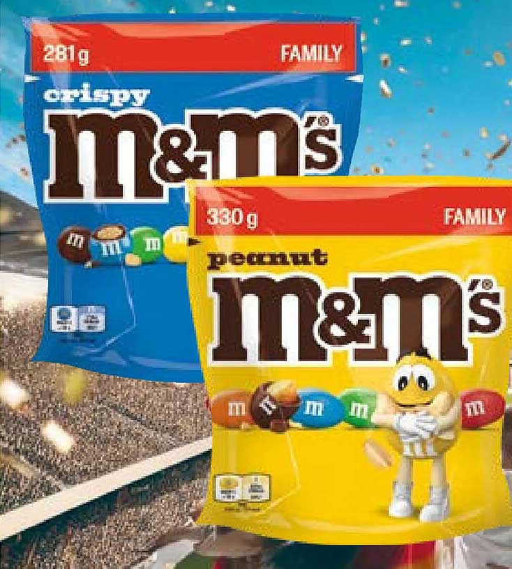 m&m’s crispy