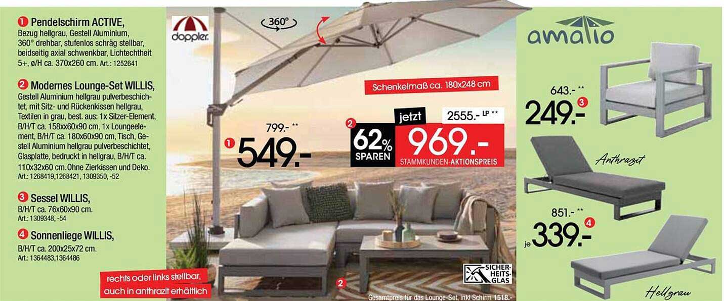 Modernes Lounge-Set WILLIS