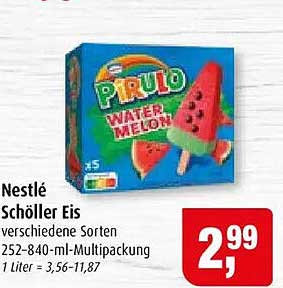 Nestlé Schöller Eis verschiedene Sorten 252-840-ml-Packung