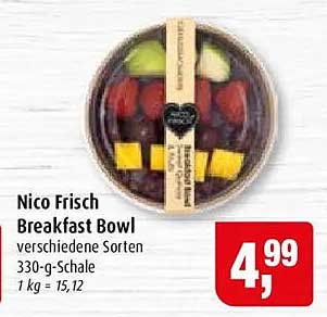 Nico Frisch Breakfast Bowl