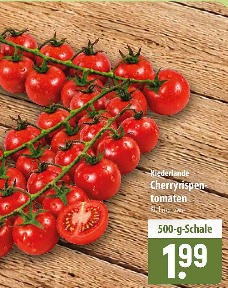 Niederlande Cherryrispentomaten