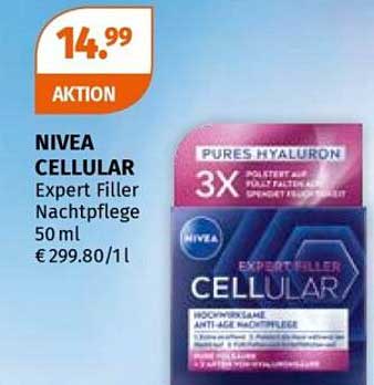 NIVEA CELLULAR Expert Filler Nachtpflege 50 ml