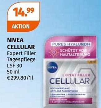 NIVEA CELLULAR Expert Filler Tagespflege LSF 30 50 ml €299.80/1 l