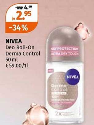 NIVEA Deo Roll-On Derma Control 50 ml