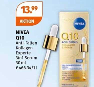 NIVEA Q10 Anti-Falten Kollagen Experte 3in1 Serum 30 ml