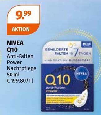 NIVEA Q10 Anti-Falten Power Nachtpflege 50 ml