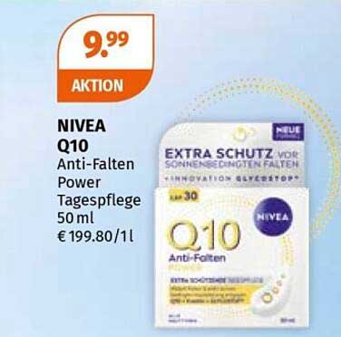 NIVEA Q10 Anti-Falten Power Tagespflege 50 ml