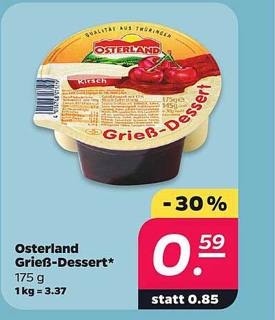Osterland Grieß-Dessert*