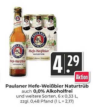 Paulaner Hefe-Weißbier Naturtrüb
