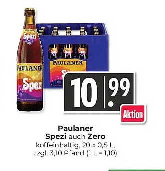 Paulaner Spezi auch Zero