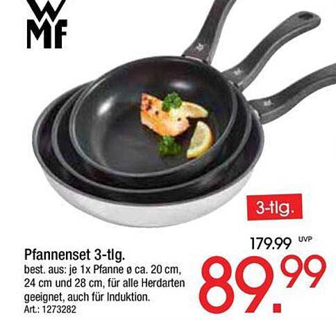 Pfannen-Set 3-tlg.