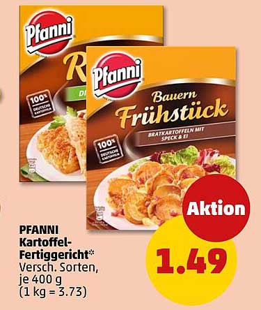 PFANNI Kartoffel-Fertiggericht*