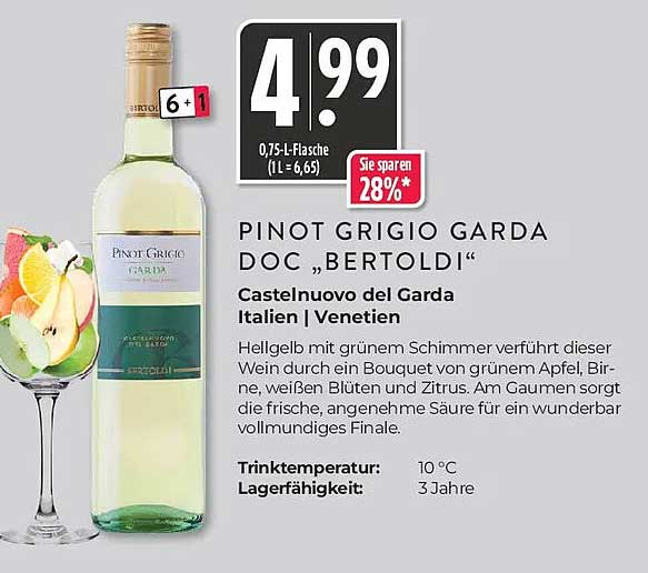 PINOT GRIGIO GARDA DOC „BERTOLDI“
