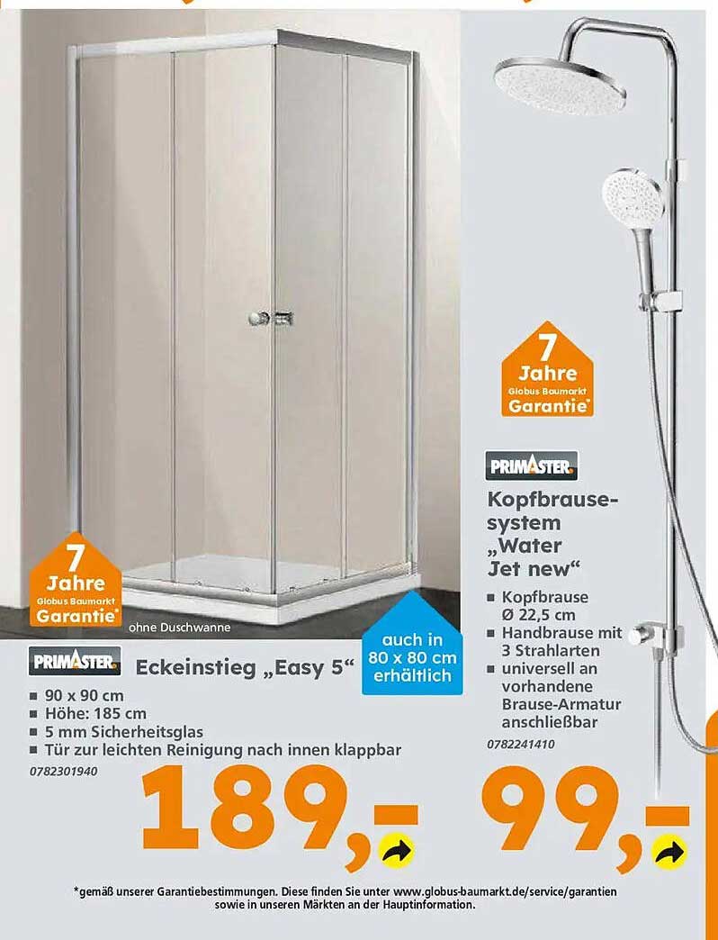 PRIMASTER Eckeinstieg „Easy 5“