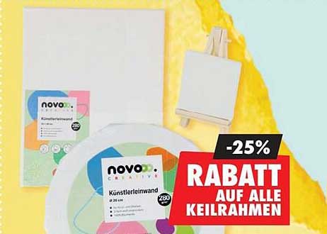 RABATT AUF ALLE KEILRAHMEN