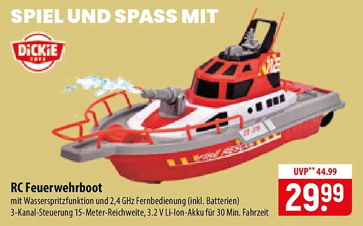 RC Feuerwehrboot