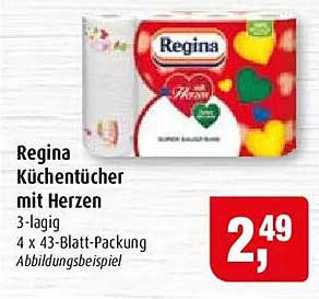 Regina Küchentücher mit Herzen