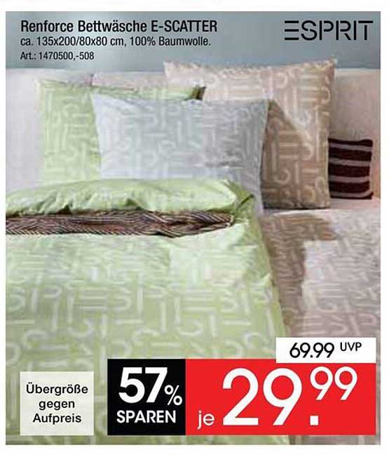 Renforce Bettwäsche E-SCATTER