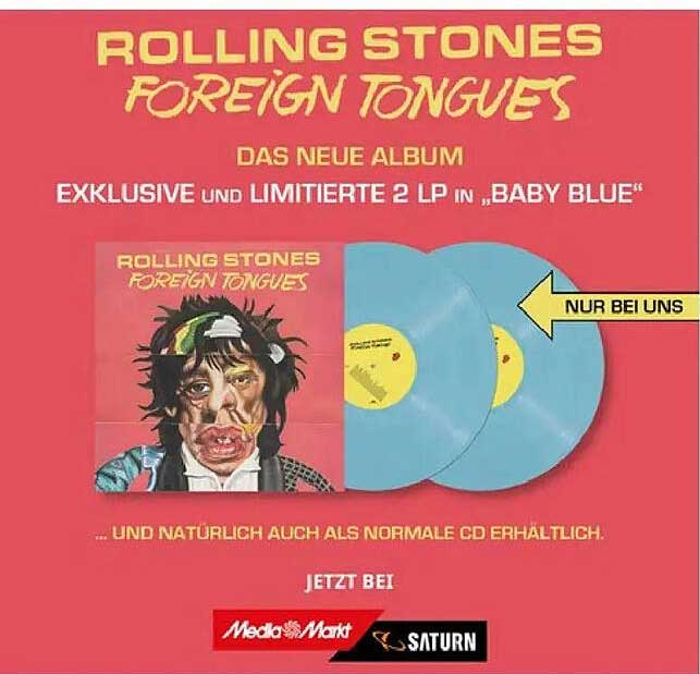ROLLING STONES FOREIGN TONGUES