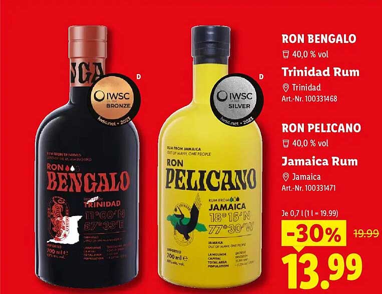 RON BENGALO Trinidad Rum