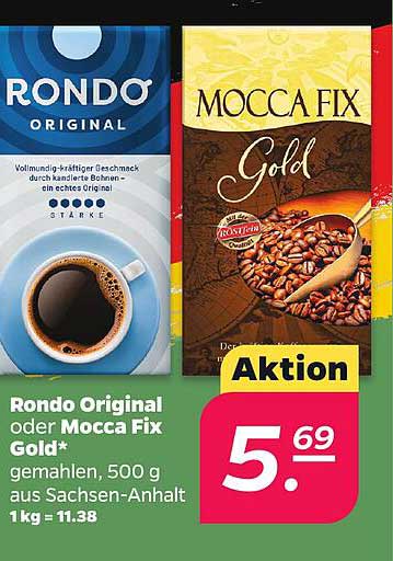 Rondo Original oder Mocca Fix Gold*