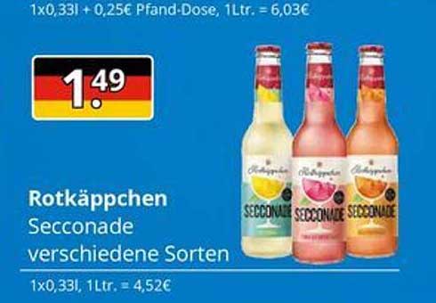 Rotkäppchen Secconade verschiedene Sorten