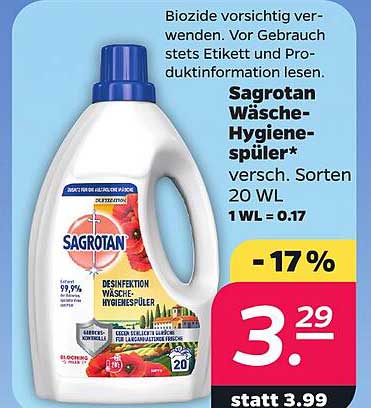 Sagrotan Wäsche-Hygienespüler*