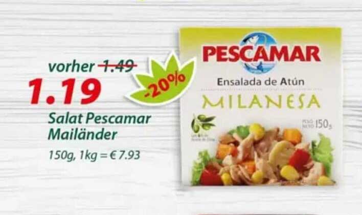 Salat Pescamar Mailänder