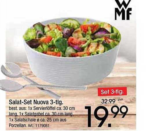 Salat-Set Nuova 3-tlg.