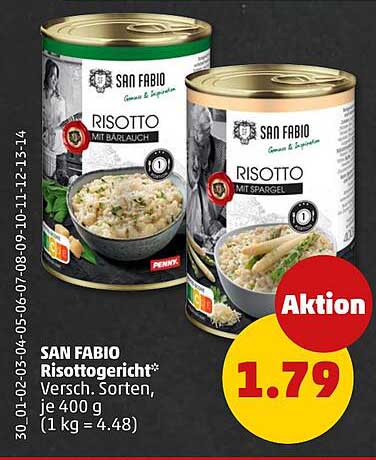 SAN FABIO Risottogericht* Versch. Sorten, je 400 g (1 kg = 4.48)
