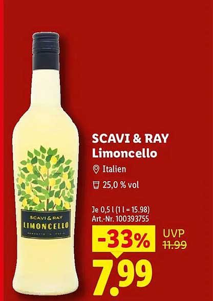 SCAVI & RAY Limoncello