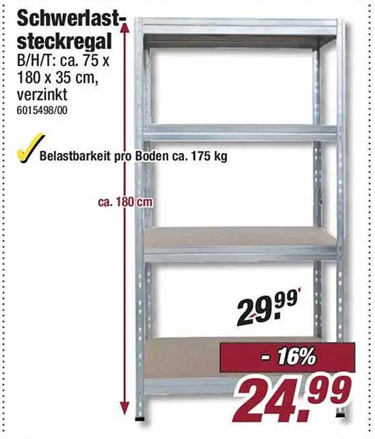 Schwerlast-steckregal