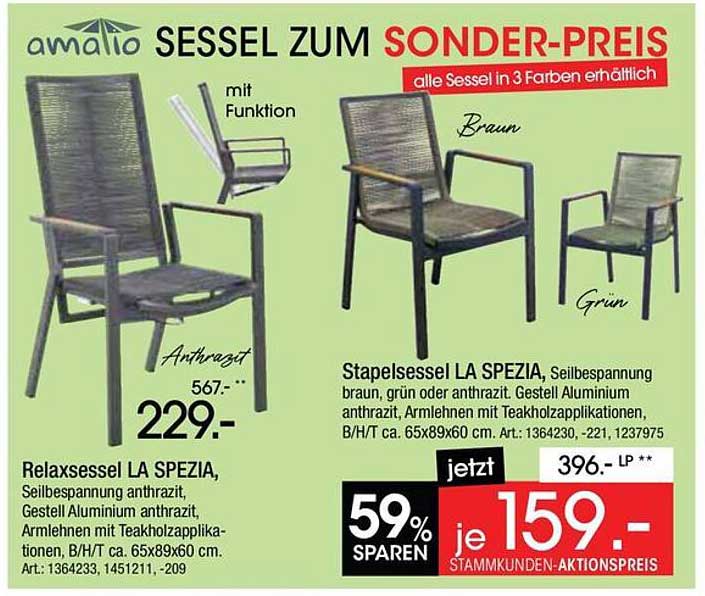 SESSEL ZUM SONDER-PREIS