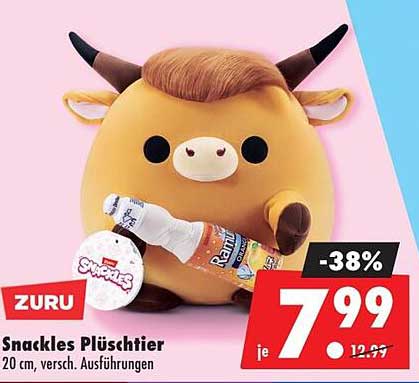 Snackles Plüschtier