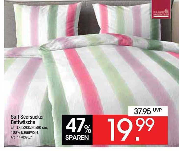 Soft Seersucker Bettwäsche