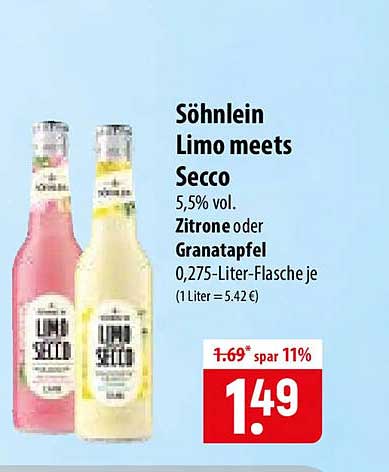 Söhnlein Limo meets Secco