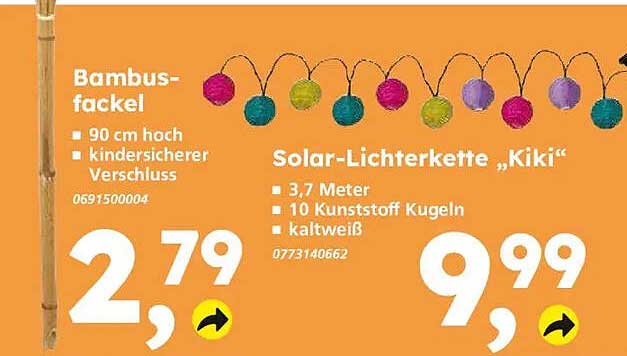 Solar-Lichterkette „Kiki“
