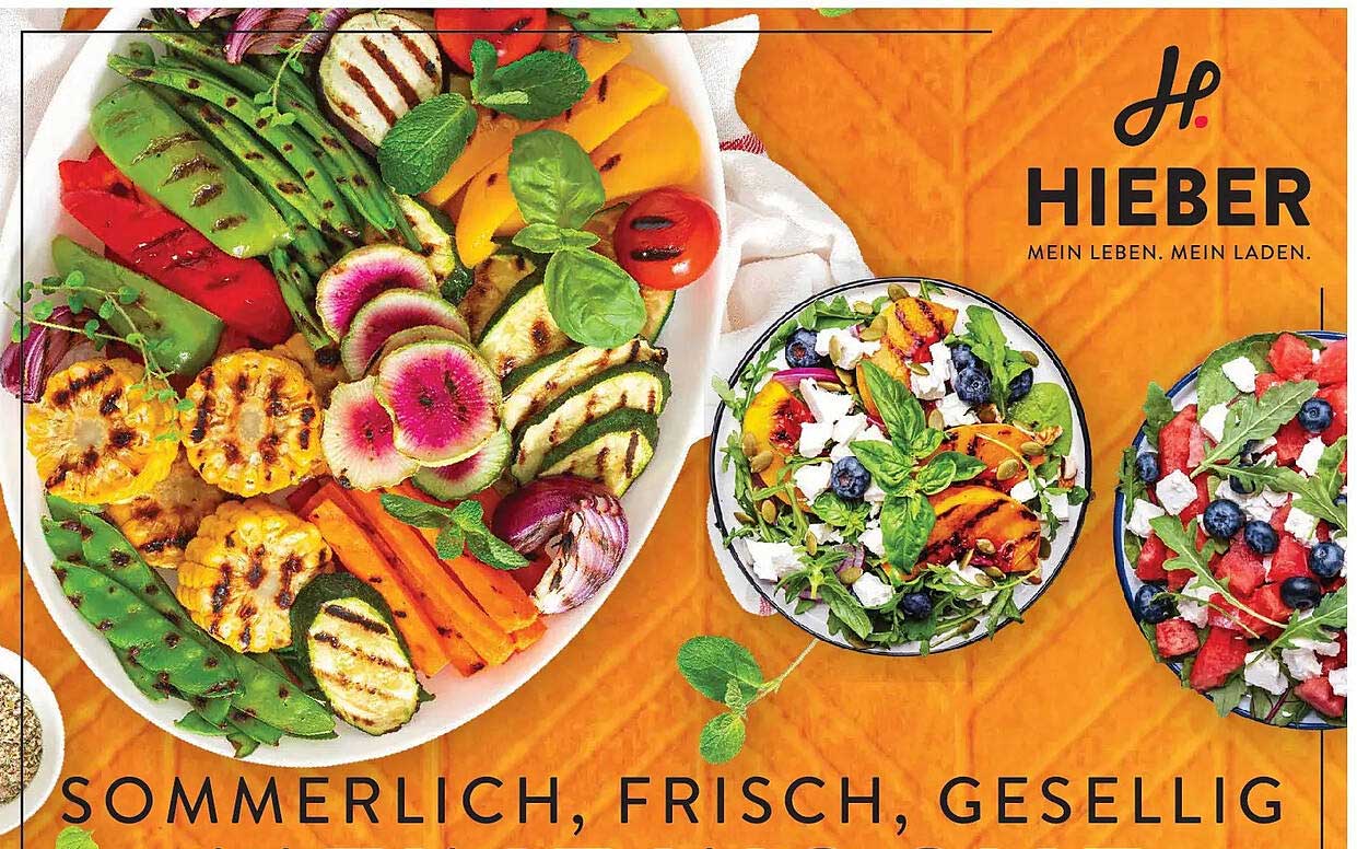 SOMMERLICH, FRISCH, GESELLIG