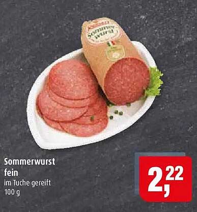 Sommerwurst fein im Tuche gereift 100 g