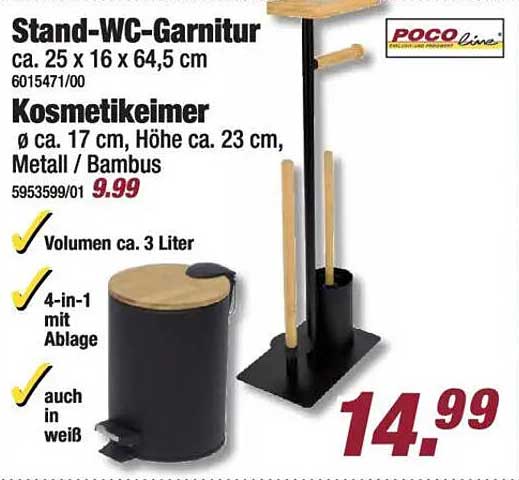 Stand-WC-Garnitur