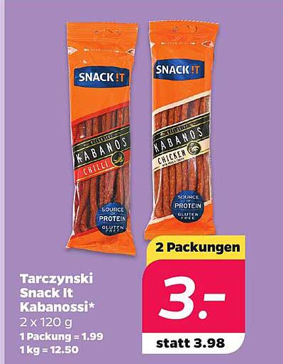 Tarczyński Snack It Kabanoss*