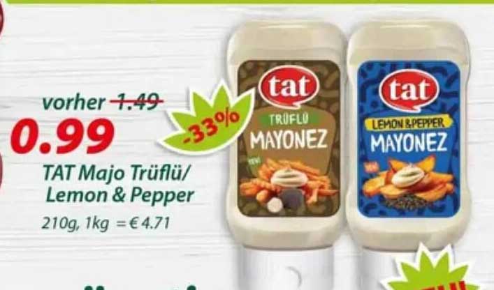 TAT Maio Trüflü/Lemon & Pepper