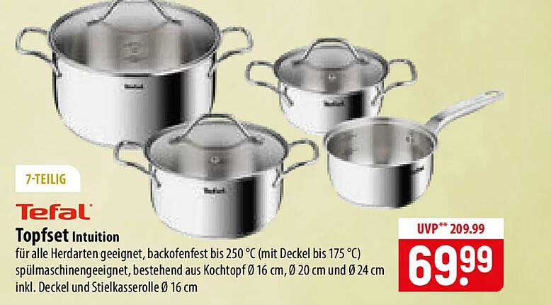 Tefal Topfset Intuition
